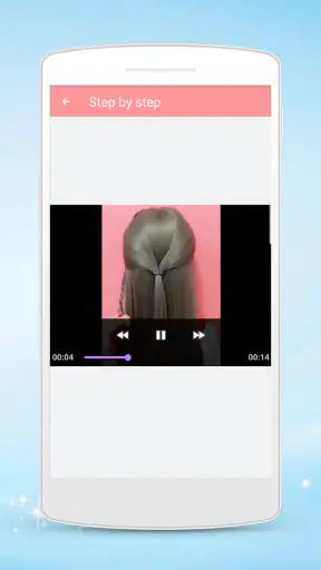 Penteados passo a passo screenshot