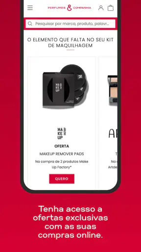 Perfumes & Companhia screenshot
