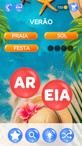 Pérolas Palavras: Jogo Palavra screenshot