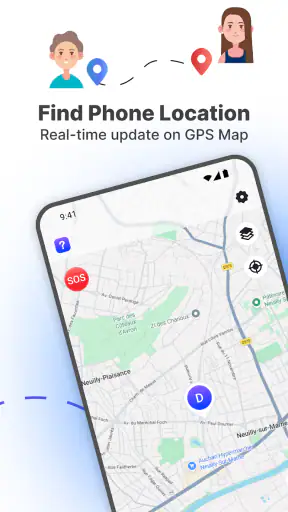 Phone Finder, Location Tracker screenshot