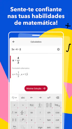 Photomath screenshot