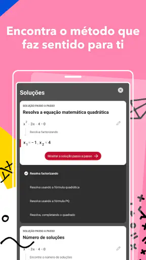 Photomath screenshot