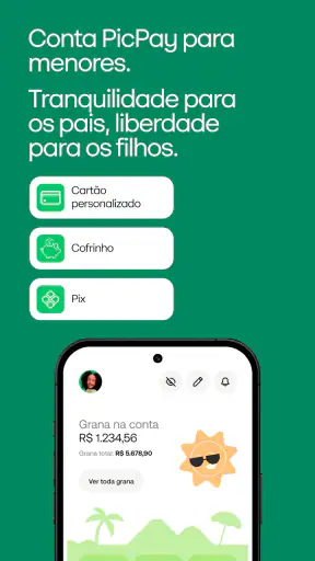 PicPay: Conta, Cartão e Pix screenshot