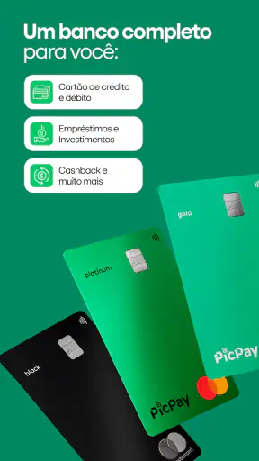 PicPay: Conta, Cartão e Pix screenshot
