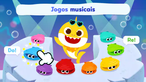 Pinkfong Bebê Tubarão: Jogos screenshot