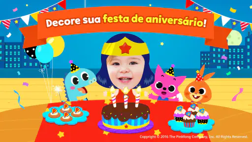Pinkfong Festa de Aniversário screenshot
