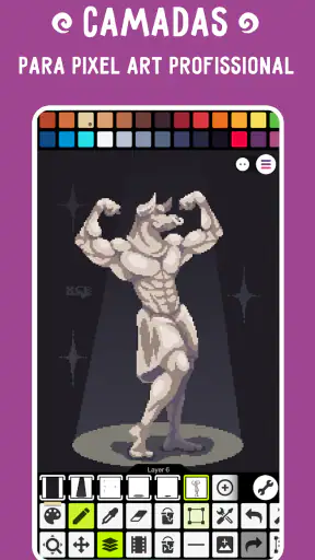 Pixel Studio PRO: editor screenshot