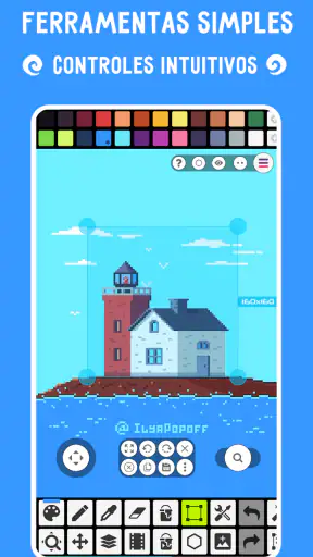 Pixel Studio PRO: editor screenshot