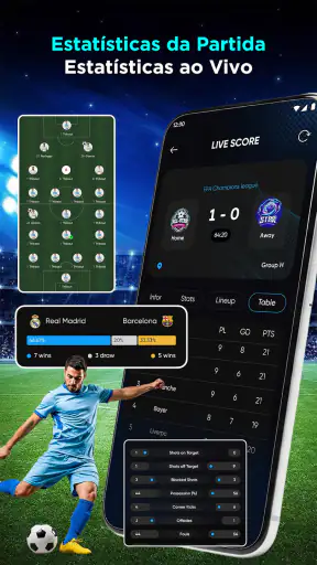 Placar ao Vivo - Futebol screenshot