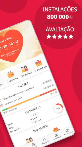 Planejador de casamentos MyWed screenshot