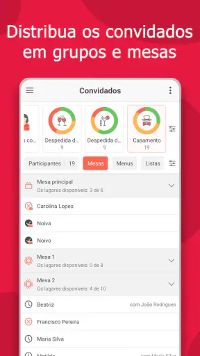 Planejador de casamentos MyWed screenshot