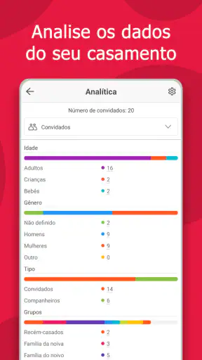 Planejador de casamentos MyWed screenshot
