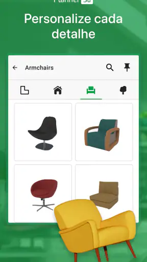 Planner 5D - projetos de casa screenshot