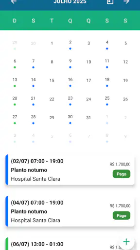 Plantãozinho screenshot