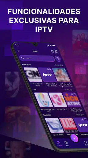 Player de IPTV, TV ao vivo screenshot