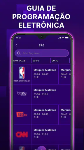 Player de IPTV, TV ao vivo screenshot