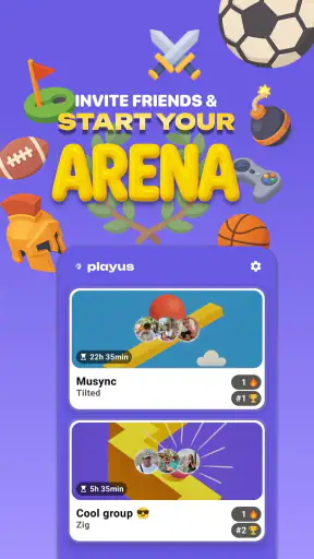 playus: Daily Group Challenge screenshot