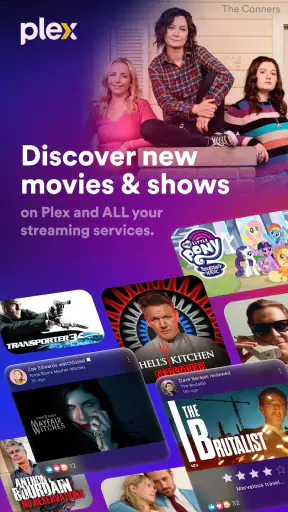 Plex: Streaming de filmes e TV screenshot