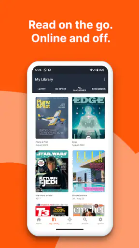 Pocketmags Magazine Newsstand screenshot