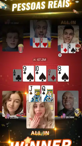 PokerGaga: Bate-papo por vídeo screenshot
