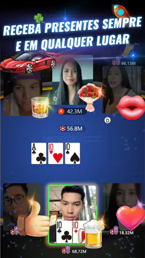 PokerGaga: Bate-papo por vídeo screenshot