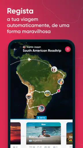 Polarsteps - Travel Tracker screenshot
