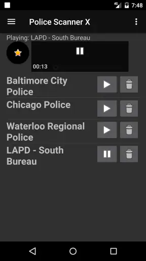 Police Scanner X screenshot