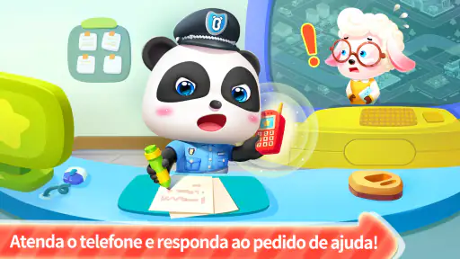 Policial Baby Panda screenshot