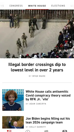 POLITICO screenshot