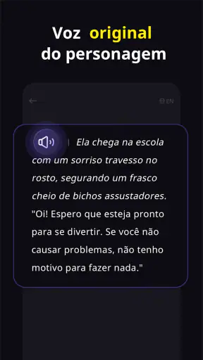 PolyBuzz: Fale com Amigos IA screenshot