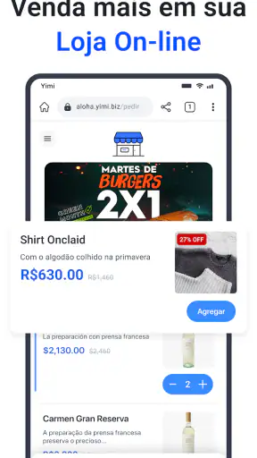 Ponto de Venda: Estoque e Loja screenshot