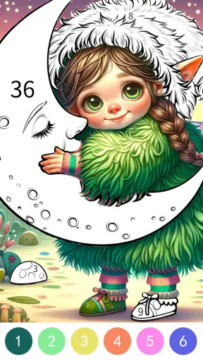Pop Color - Pintar por números screenshot