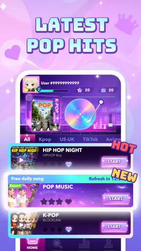 Pop Piano: Jogos de Música screenshot