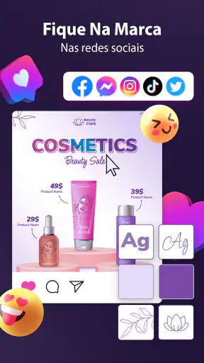 Poster Maker: Fazer Cartaz screenshot