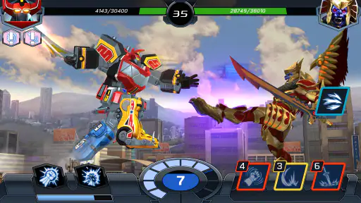 Power Rangers: Guerras Legacy screenshot