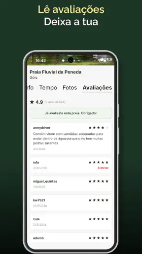 Praias Fluviais screenshot