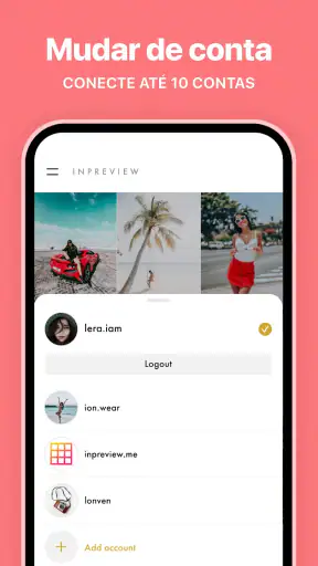 Pré-visualização do Instagram screenshot