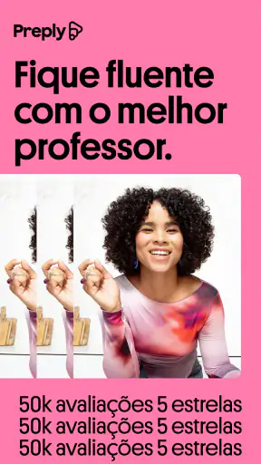Preply: aprender inglês e mais screenshot