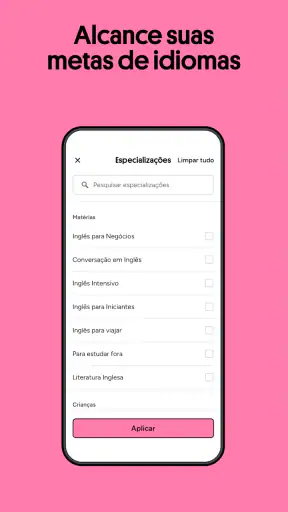Preply: aprender inglês e mais screenshot