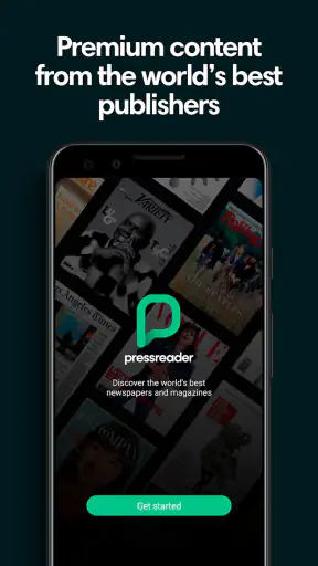PressReader (preinstalled) screenshot