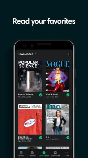 PressReader (preinstalled) screenshot