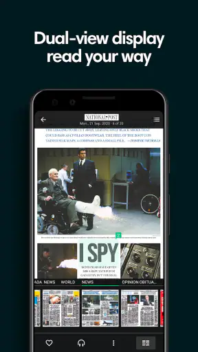 PressReader (preinstalled) screenshot