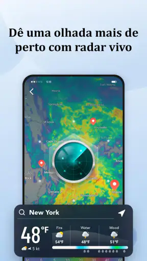 Previsão diária: Tempo e radar screenshot
