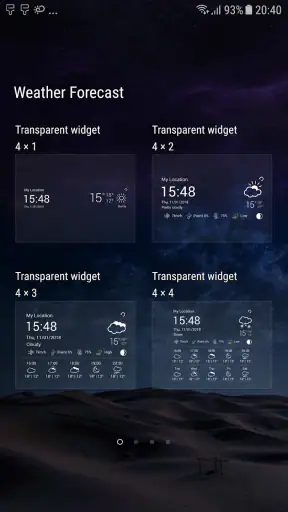 Previsão do tempo screenshot