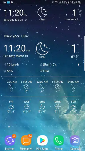 Previsão do tempo screenshot