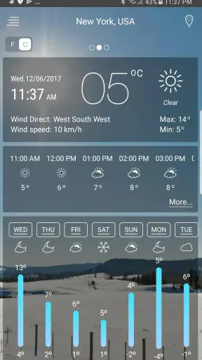 Previsão do tempo screenshot