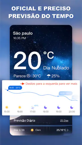 Previsão do tempo - clima screenshot
