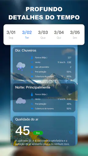 Previsão do tempo - clima screenshot