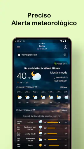 Previsão do tempo local screenshot