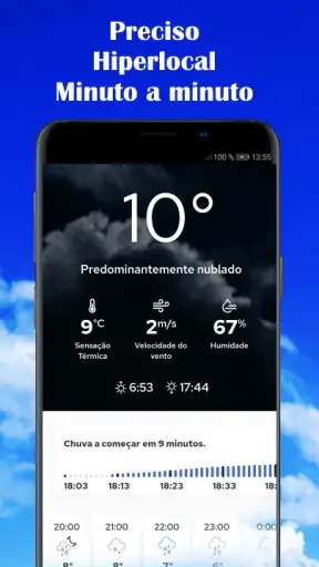 Previsão do tempo Meteosource screenshot